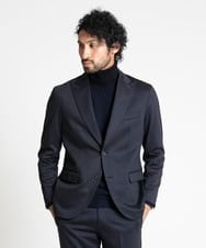 MNDAV16410 MICHEL KLEIN HOMME(ミッシェルクラン オム) BODY MAKE　ジャージジャケット ネイビー(57)