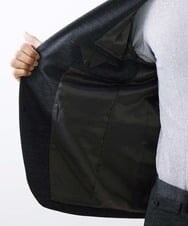 MNDAV16410 MICHEL KLEIN HOMME(ミッシェルクラン オム) BODY MAKE　ジャージジャケット グレー