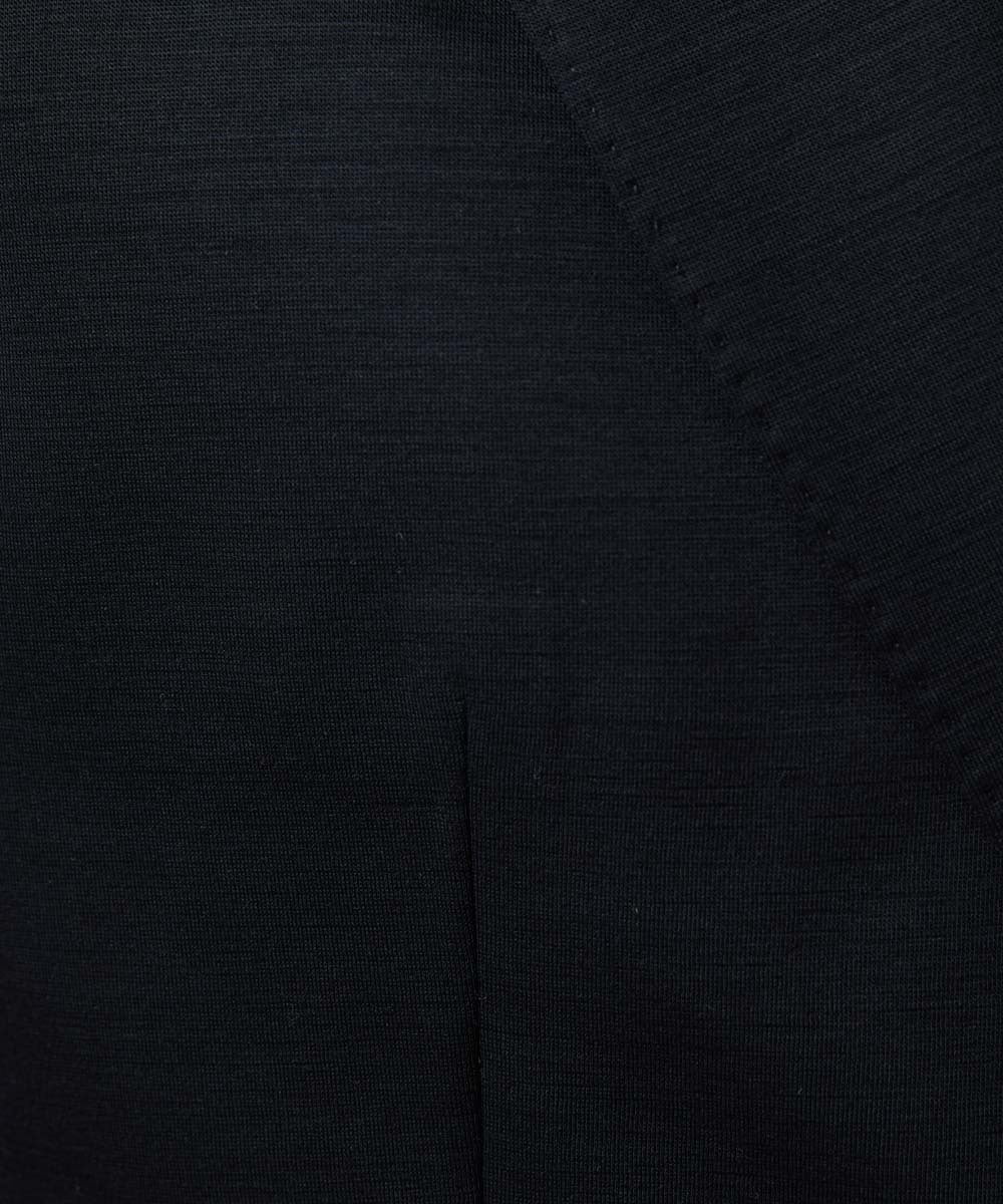 MNDAV16410 MICHEL KLEIN HOMME(ミッシェルクラン オム) BODY MAKE　ジャージジャケット ブラック