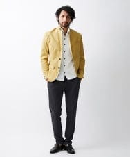 MNDAV45450 MICHEL KLEIN HOMME(ミッシェルクラン オム) 【2023年秋モデル】ベジタブルスエードコンバーチブルジャケット ベージュ(83)
