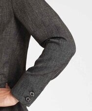 MNDAV49450 MICHEL KLEIN HOMME(ミッシェルクラン オム) ツイードコンバーチブルジャケット ブラウン(87)