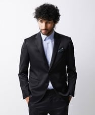 MNDAV80450 MICHEL KLEIN HOMME(ミッシェルクラン オム) フォーマルブラックジャケット ブラック(94)