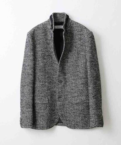 MNDAV81540 MICHEL KLEIN HOMME ヘリンボンコンバーチブルジャケット