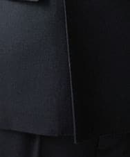 MNDAV82450 MICHEL KLEIN HOMME(ミッシェルクラン オム) ノーカラーダブルジャケット ブラック(94)