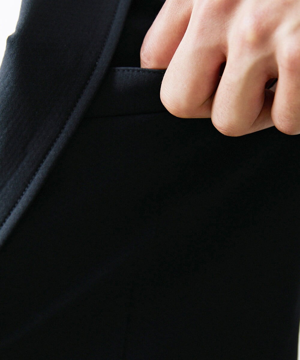 MNDAV85450 MICHEL KLEIN HOMME(ミッシェルクラン オム) ウォーターテックテーラードジャケット ブラック(94)