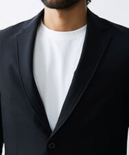 MNDAV85450 MICHEL KLEIN HOMME(ミッシェルクラン オム) ウォーターテックテーラードジャケット ブラック(94)