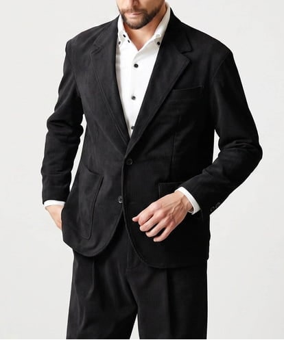 MNDCG62450 MICHEL KLEIN HOMME 【セットアップ】コーデュロイテーラードジャケット