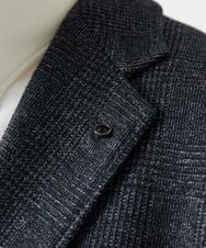 MNDCI06490 MICHEL KLEIN HOMME(ミッシェルクラン オム) 【セットアップ】グレンチェック柄テーラードジャケット ダークグレー