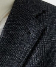 MNDCI06490 MICHEL KLEIN HOMME(ミッシェルクラン オム) 【セットアップ】グレンチェック柄テーラードジャケット ダークグレー