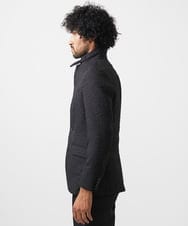 MNDDA51430 MICHEL KLEIN HOMME(ミッシェルクラン オム) ジャガードコンバーチブルジャケット セットアップ ブラック
