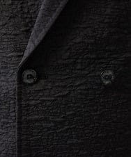 MNDDA52450 MICHEL KLEIN HOMME(ミッシェルクラン オム) ジャガードダブルジャケット セットアップ ブラック