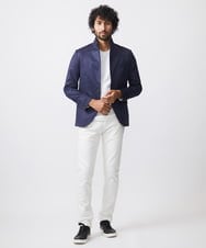 MNDDC59450 MICHEL KLEIN HOMME(ミッシェルクラン オム) スエードコンバーチブルジャケット ネイビー