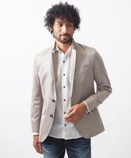 MNDDC59450 MICHEL KLEIN HOMME(ミッシェルクラン オム) スエードコンバーチブルジャケット ベージュ