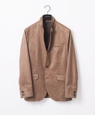 MNDDC59450 MICHEL KLEIN HOMME(ミッシェルクラン オム) スエードコンバーチブルジャケット ダークベージュ