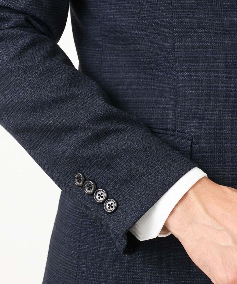 MNDDD01430 MICHEL KLEIN HOMME(ミッシェルクラン オム) 【セットアップ】3ピース対応テーラードジャケット ネイビー