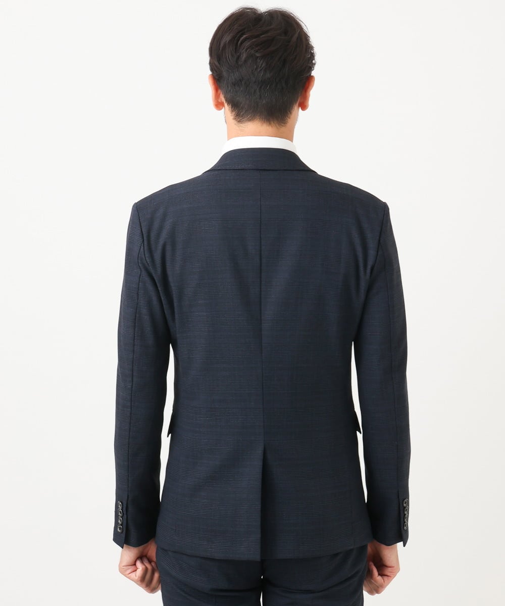 MNDDD01430 MICHEL KLEIN HOMME(ミッシェルクラン オム) 【セットアップ】3ピース対応テーラードジャケット ネイビー