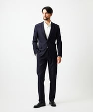 MNDDD09430 MICHEL KLEIN HOMME(ミッシェルクラン オム) トリコットストレッチテーラードジャケット ネイビー