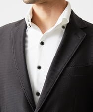 MNDDD09430 MICHEL KLEIN HOMME(ミッシェルクラン オム) トリコットストレッチテーラードジャケット ダークグレー