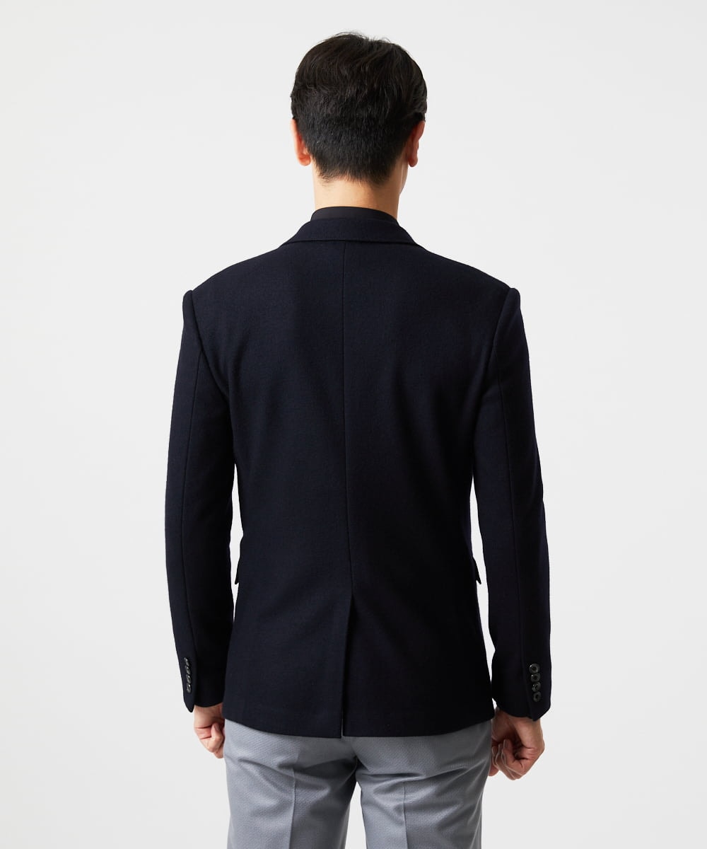 MNDDD60600 MICHEL KLEIN HOMME(ミッシェルクラン オム) ウールテーラードジャケット ネイビー