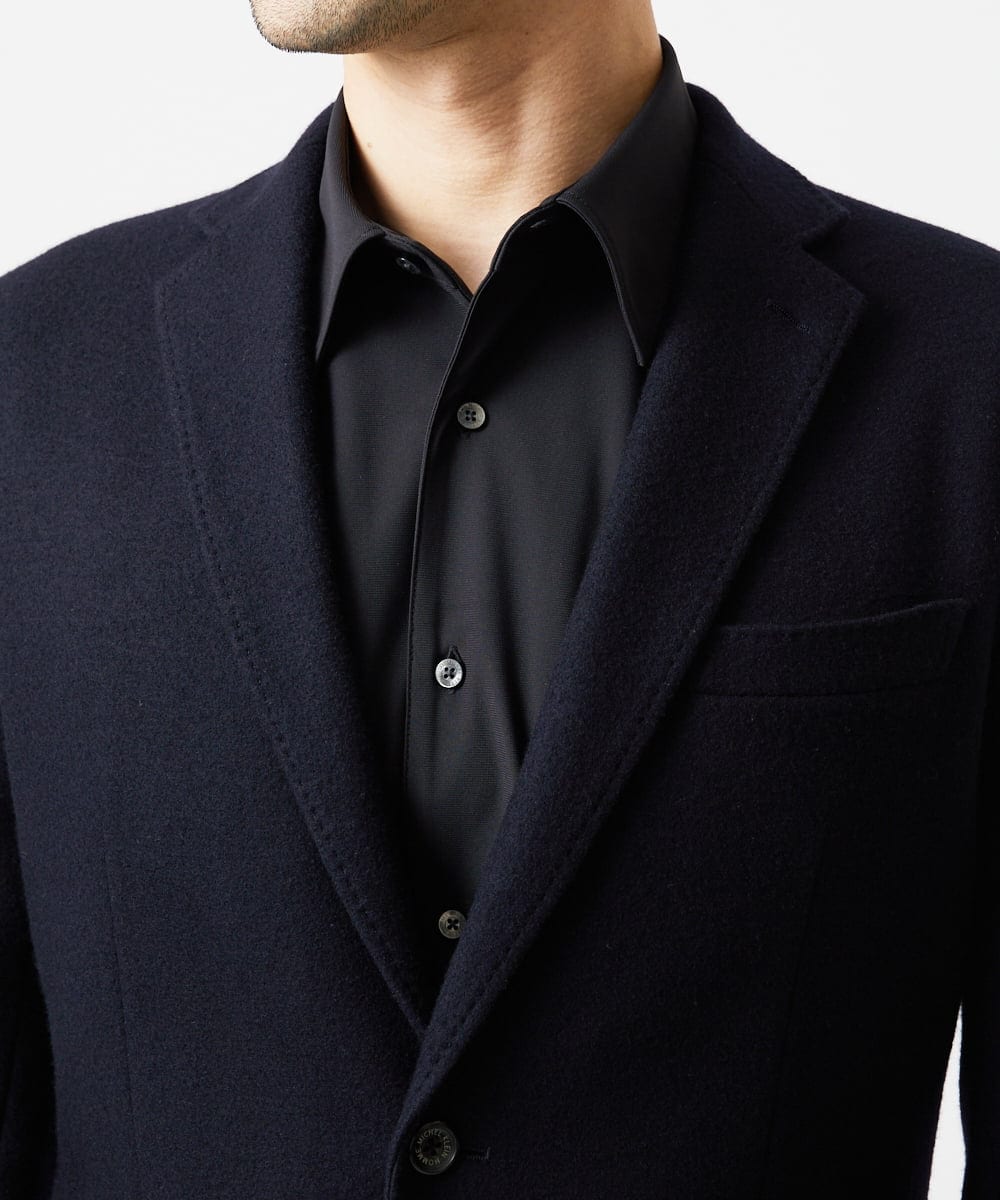 MNDDD60600 MICHEL KLEIN HOMME(ミッシェルクラン オム) ウールテーラードジャケット ネイビー