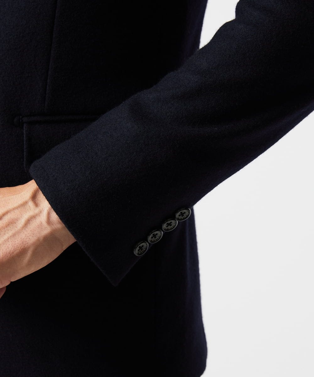 MNDDD60600 MICHEL KLEIN HOMME(ミッシェルクラン オム) ウールテーラードジャケット ネイビー