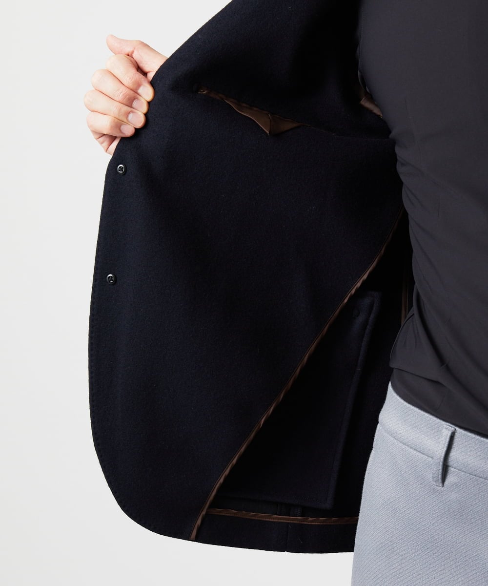 MNDDD60600 MICHEL KLEIN HOMME(ミッシェルクラン オム) ウールテーラードジャケット ネイビー