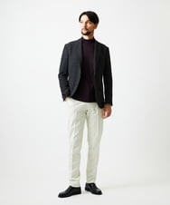 MNDDF05490 MICHEL KLEIN HOMME(ミッシェルクラン オム) ストライプテーラードジャケット ダークグレー