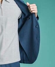 MNDDS01390 MICHEL KLEIN HOMME(ミッシェルクラン オム) オックステーラードジャケット ブルー(55)
