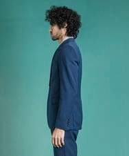 MNDDS01390 MICHEL KLEIN HOMME(ミッシェルクラン オム) オックステーラードジャケット ブルー(55)