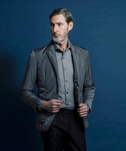 MNDDS49450 MICHEL KLEIN HOMME パディングテーラージャケット