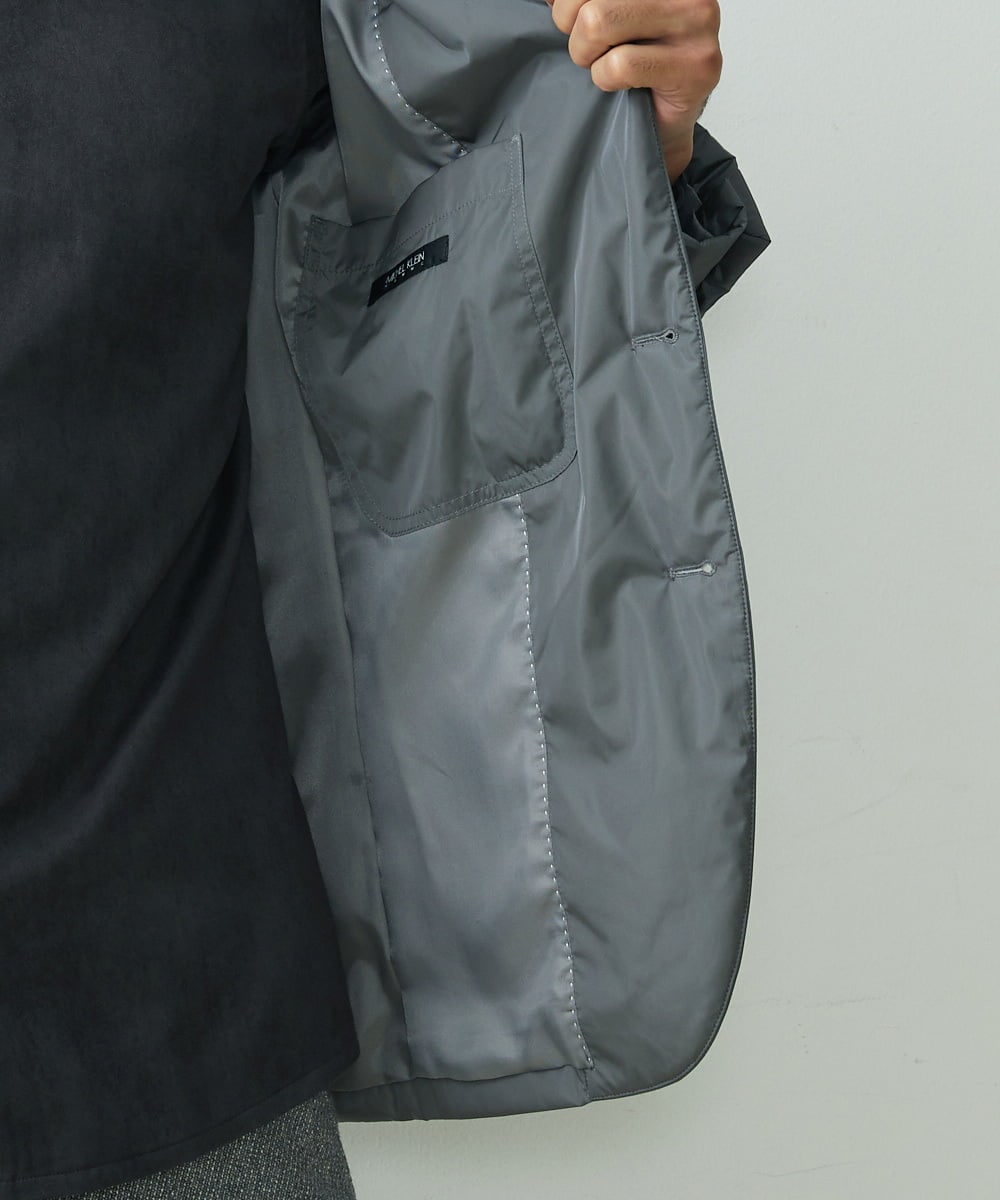 MNDDS49450 MICHEL KLEIN HOMME(ミッシェルクラン オム) パディングテーラージャケット グレー