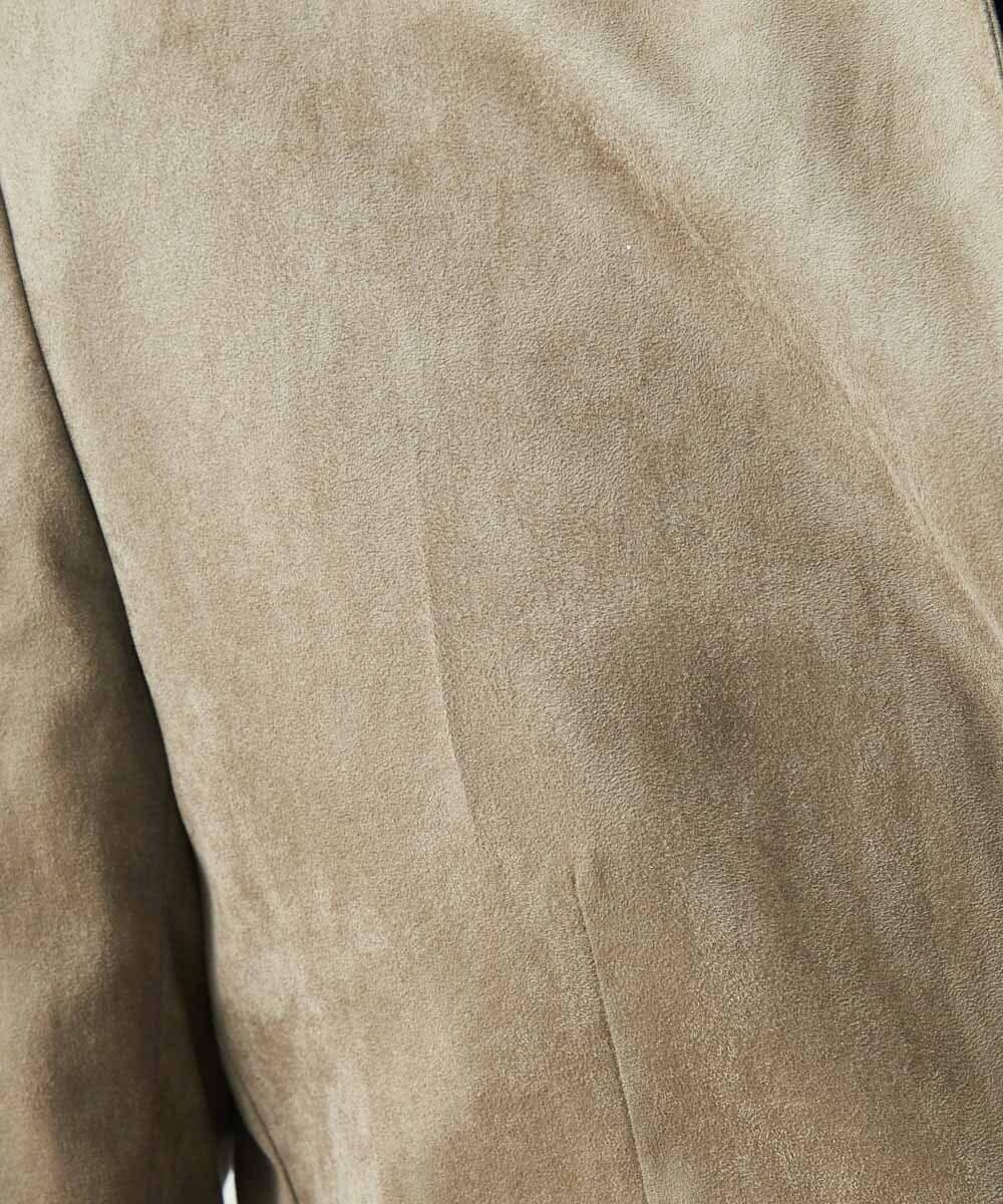 MNDDS50450 MICHEL KLEIN HOMME(ミッシェルクラン オム) 【2022年モデル】ベジタブルスエードコンバーチブルジャケット カーキ