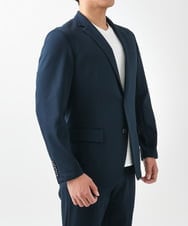 MNDDV02400 MICHEL KLEIN HOMME(ミッシェルクラン オム) 【2024年モデル】BODY MAKE ジャージテーラードジャケット ネイビー