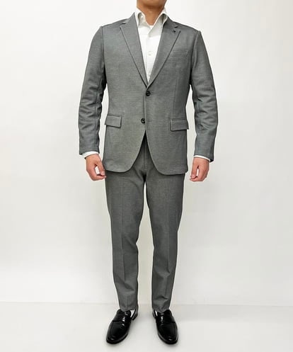 MNDDV02400 MICHEL KLEIN HOMME 【2024年モデル】BODY MAKE ジャージテーラードジャケット