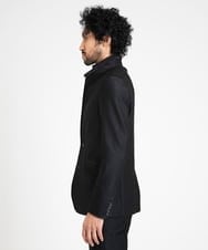 MNDDV51450 MICHEL KLEIN HOMME(ミッシェルクラン オム) ジャガードコンバーチブルジャケット セットアップ ブラック