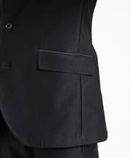 MNDDV51450 MICHEL KLEIN HOMME(ミッシェルクラン オム) ジャガードコンバーチブルジャケット セットアップ ブラック