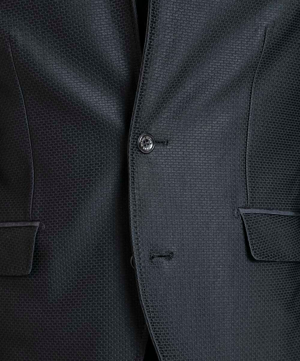 MNDDV51450 MICHEL KLEIN HOMME(ミッシェルクラン オム) ジャガードコンバーチブルジャケット セットアップ ブラック