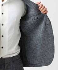 MNDDX04400 MICHEL KLEIN HOMME(ミッシェルクラン オム) ベーシックテーラードジャケット セットアップ グレー