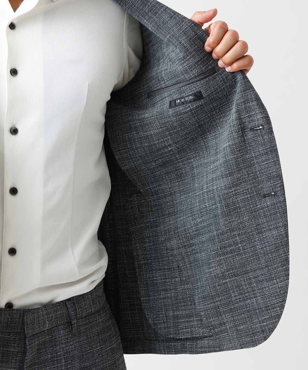 MNDDX04400 MICHEL KLEIN HOMME(ミッシェルクラン オム) ベーシックテーラードジャケット セットアップ グレー