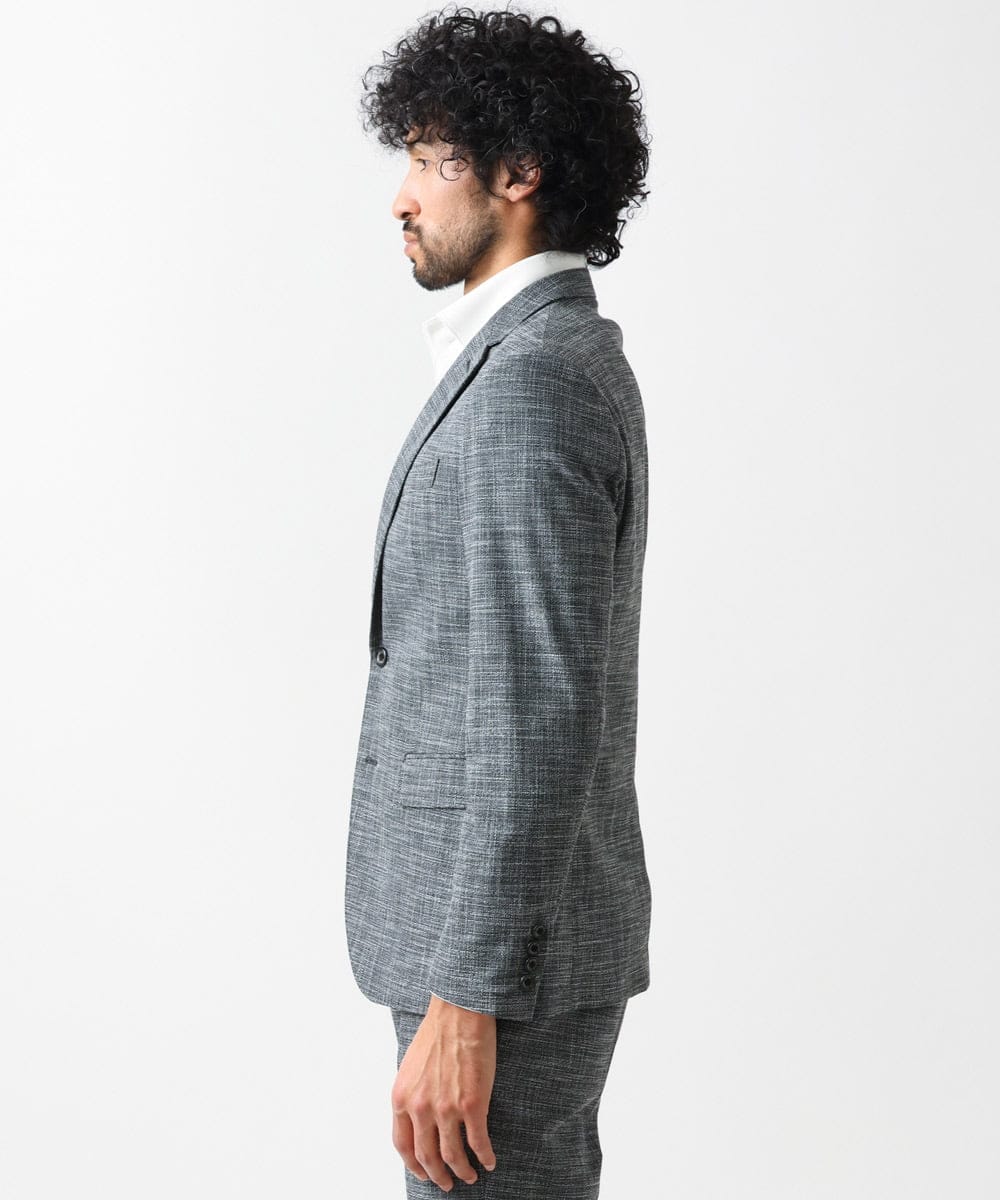 MNDDX04400 MICHEL KLEIN HOMME(ミッシェルクラン オム) ベーシックテーラードジャケット セットアップ グレー