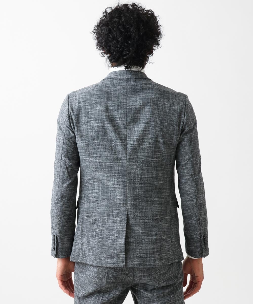 MNDDX04400 MICHEL KLEIN HOMME(ミッシェルクラン オム) ベーシックテーラードジャケット セットアップ グレー