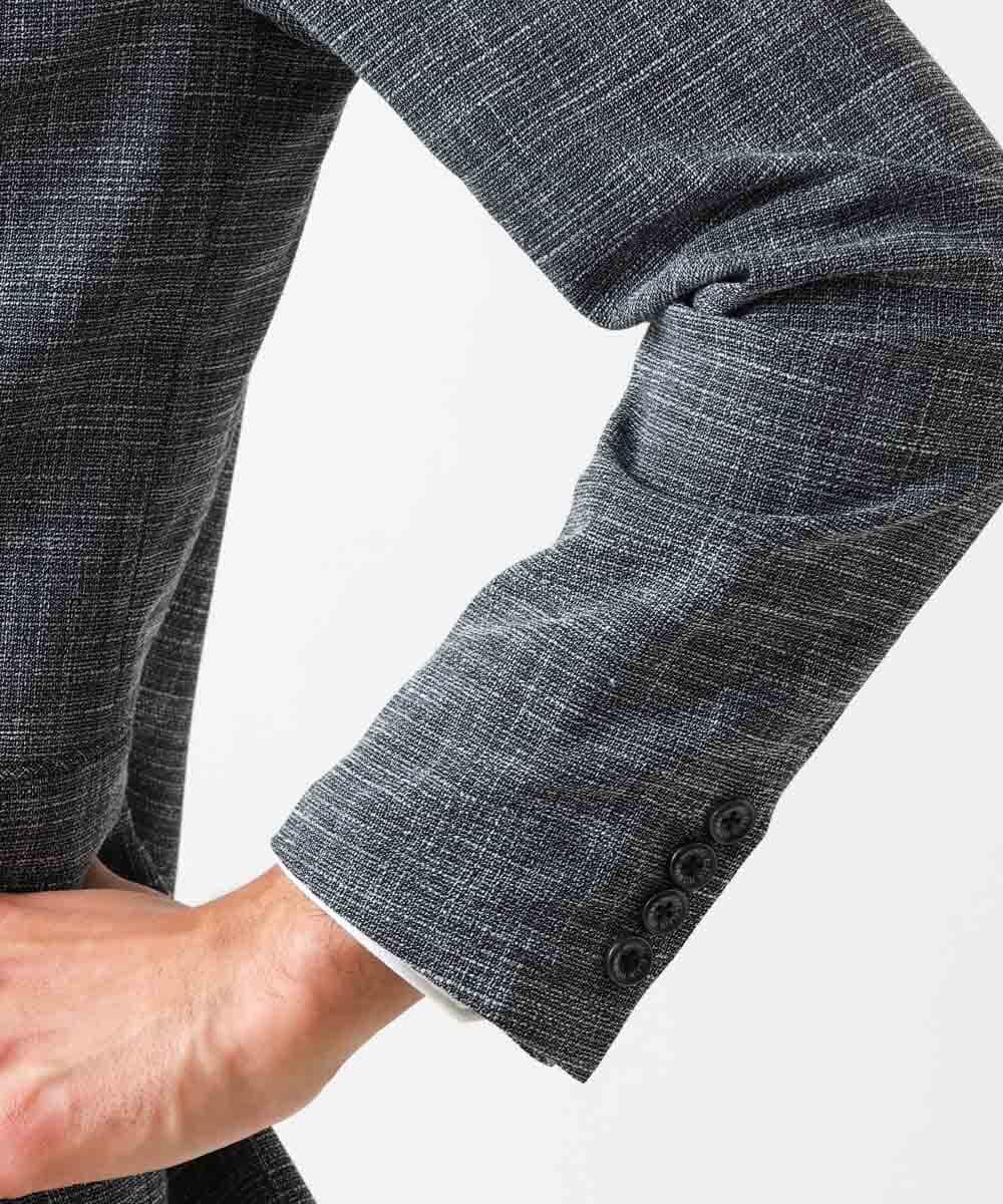 MNDDX04400 MICHEL KLEIN HOMME(ミッシェルクラン オム) ベーシックテーラードジャケット セットアップ グレー