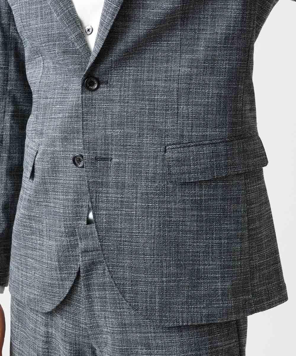 MNDDX04400 MICHEL KLEIN HOMME(ミッシェルクラン オム) ベーシックテーラードジャケット セットアップ グレー