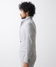 MNDDX05450 MICHEL KLEIN HOMME(ミッシェルクラン オム) ベーシックコンバーチブルジャケット セットアップ ライトグレー