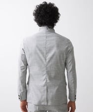 MNDDX05450 MICHEL KLEIN HOMME(ミッシェルクラン オム) ベーシックコンバーチブルジャケット セットアップ ライトグレー