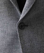 MNDGC06450 MICHEL KLEIN HOMME(ミッシェルクラン オム) メッシュ調テーラードジャケット セットアップ グレー