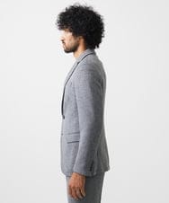 MNDGC06450 MICHEL KLEIN HOMME(ミッシェルクラン オム) メッシュ調テーラードジャケット セットアップ グレー