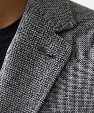 MNDGC06450 MICHEL KLEIN HOMME(ミッシェルクラン オム) メッシュ調テーラードジャケット セットアップ グレー