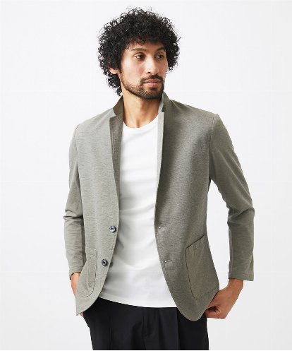 MNDGC30360 MICHEL KLEIN HOMME カットコンバーチブルジャケット
