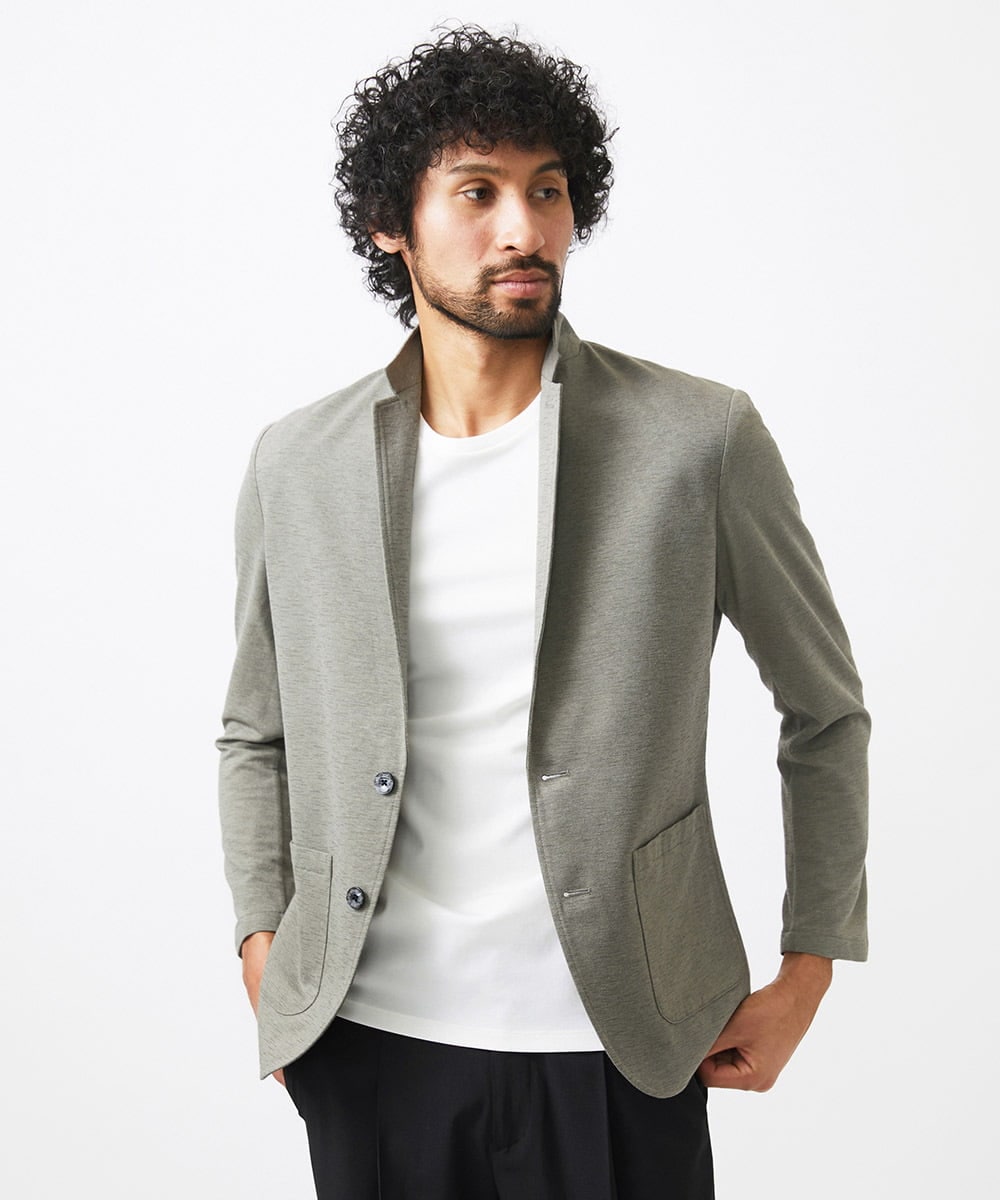 MNDGC30360 MICHEL KLEIN HOMME カットコンバーチブルジャケット